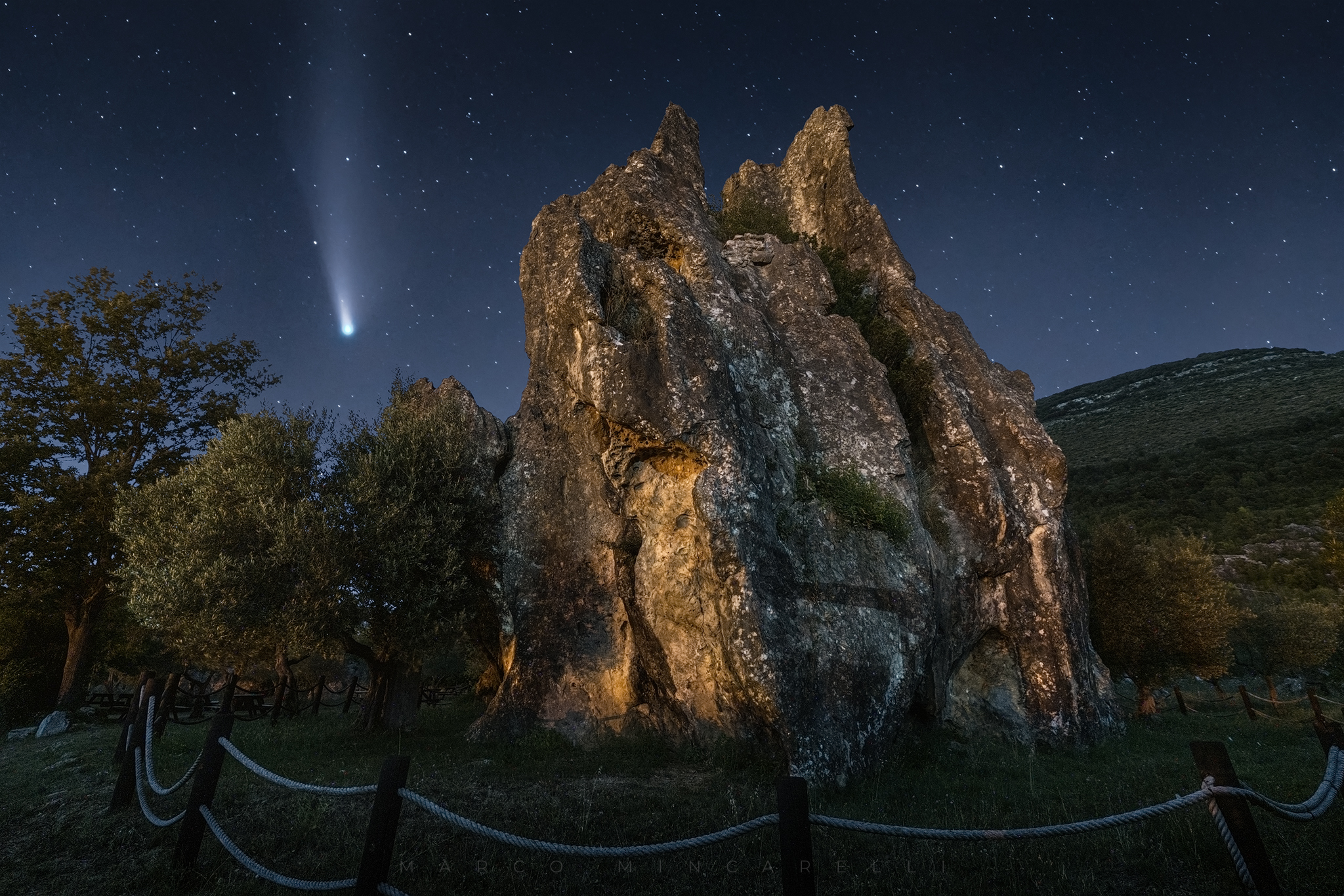 Neowise a Campo Soriano