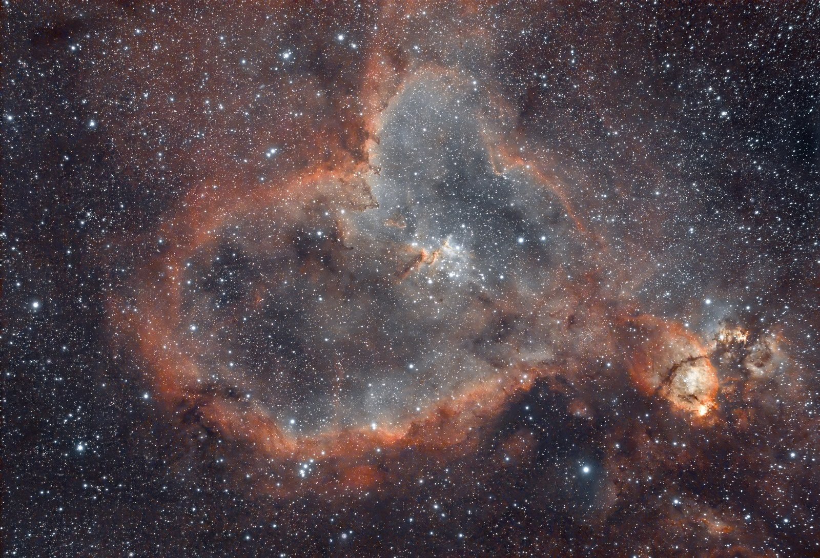 IC 1805 - Nebulosa Cuore
