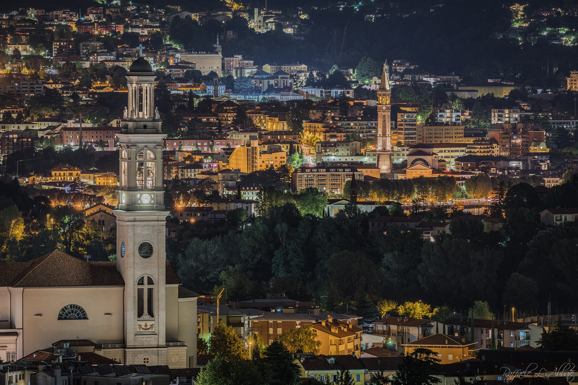Chiesa di Sant'Antonio Abate e il Matitone di Lecco