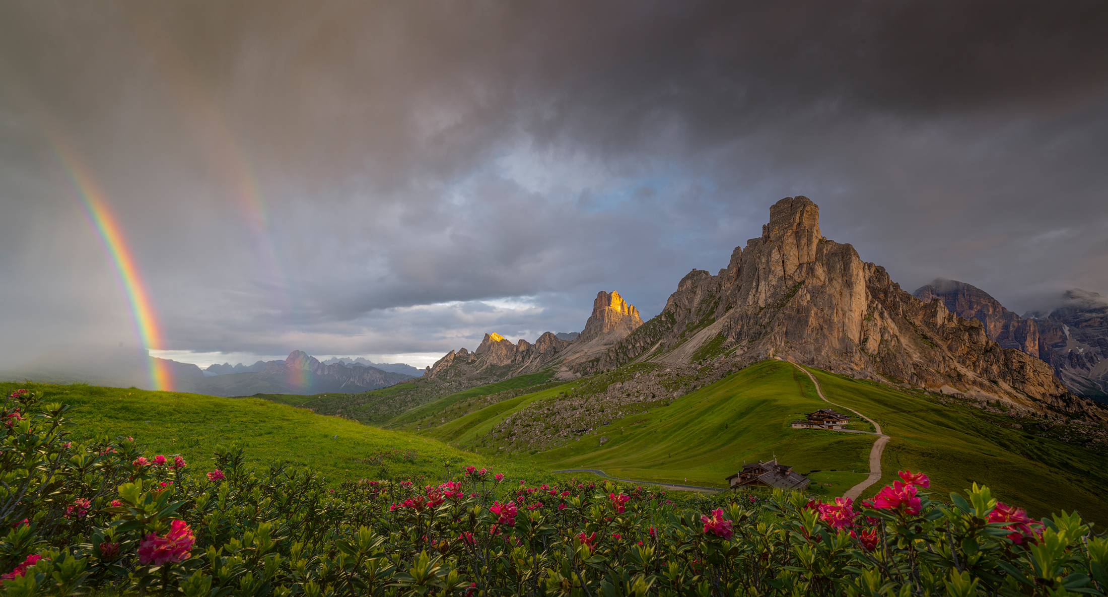 after the rain ........