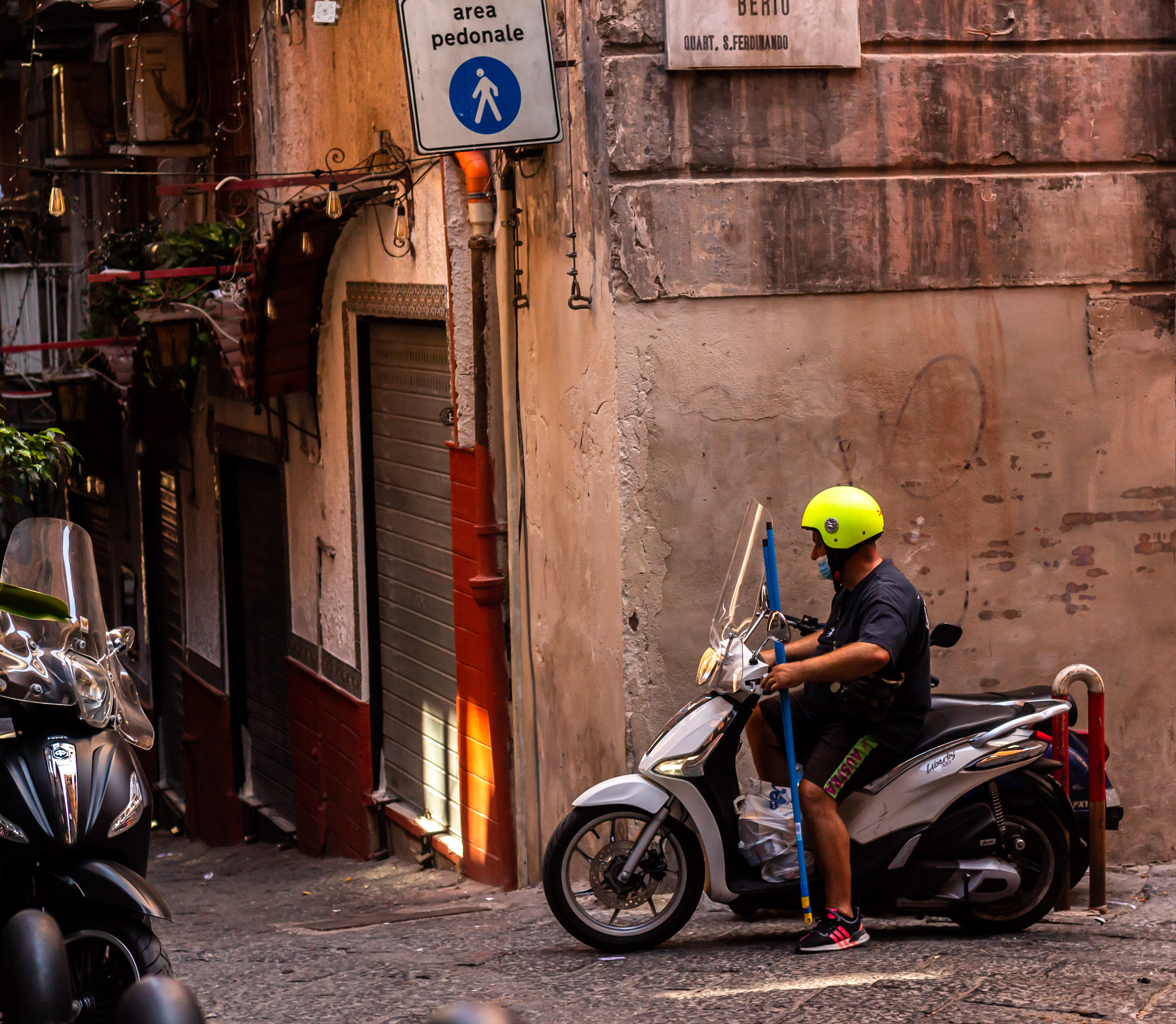 Knight (of other times) in modern times