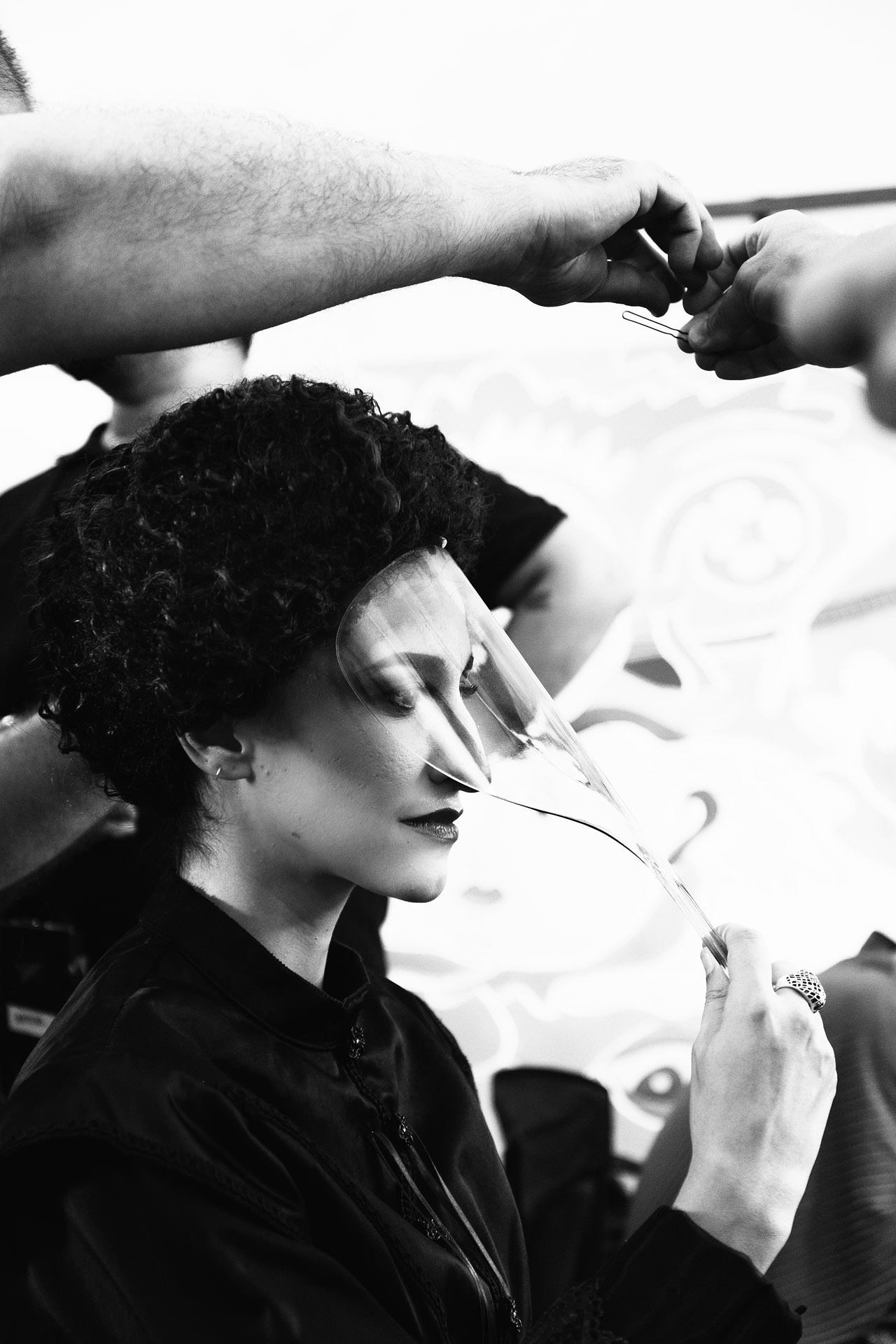 Il tocco del dio delle parrucche