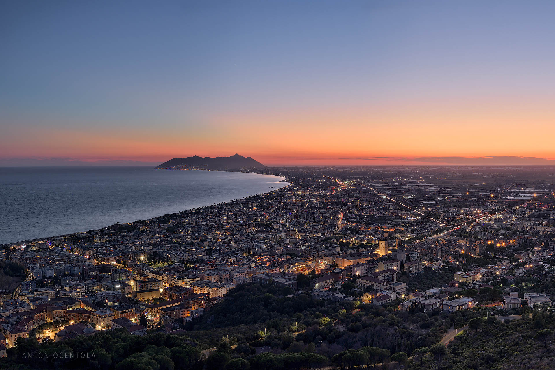 Terracina by Night