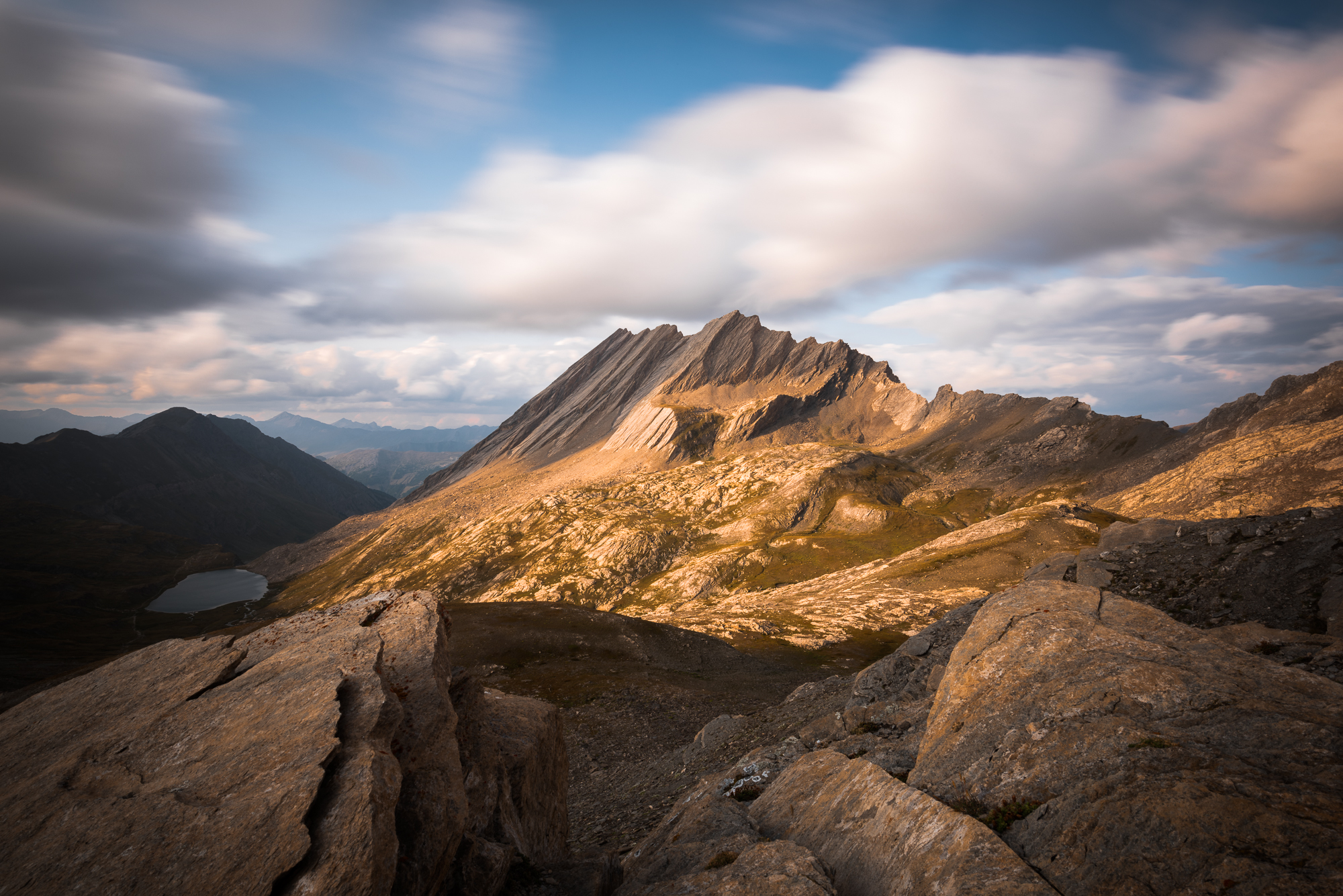 Nubi sulla Taillante