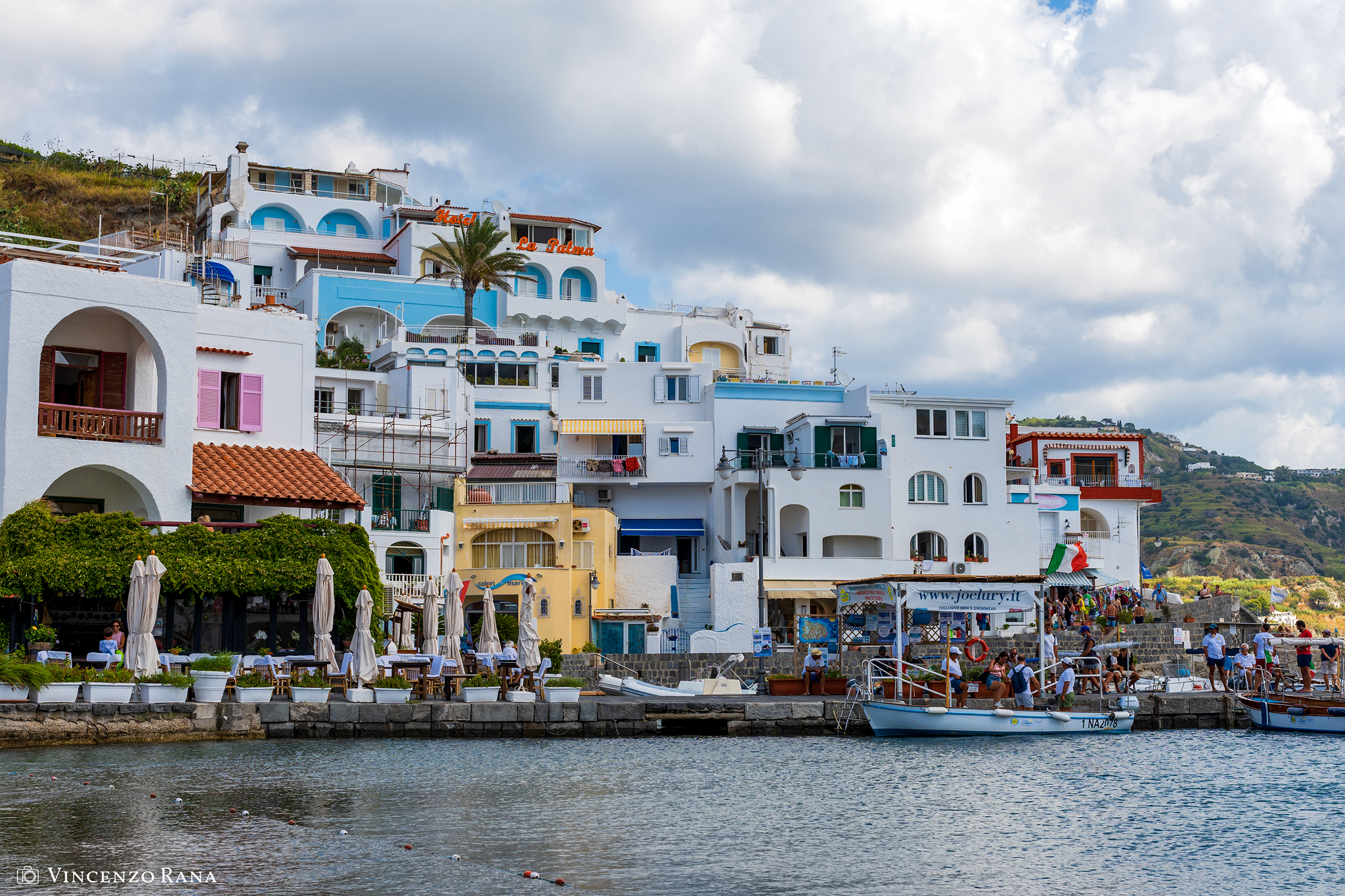 A glimpse of the small port of Sant'Angelo d'Ischia (NA