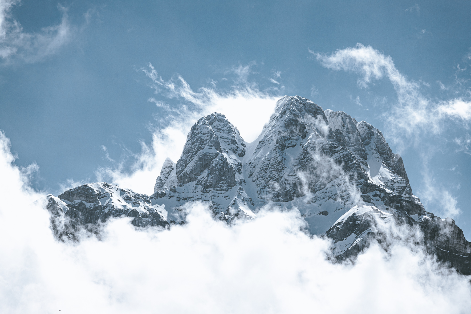 Montasio sopra le nuvole