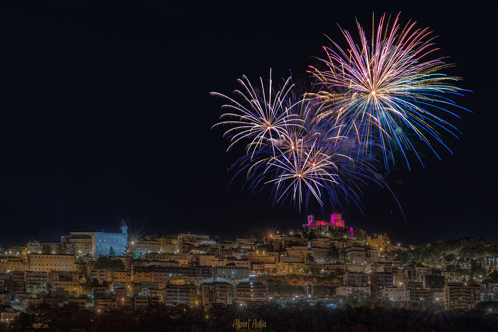 San Marino fireworks