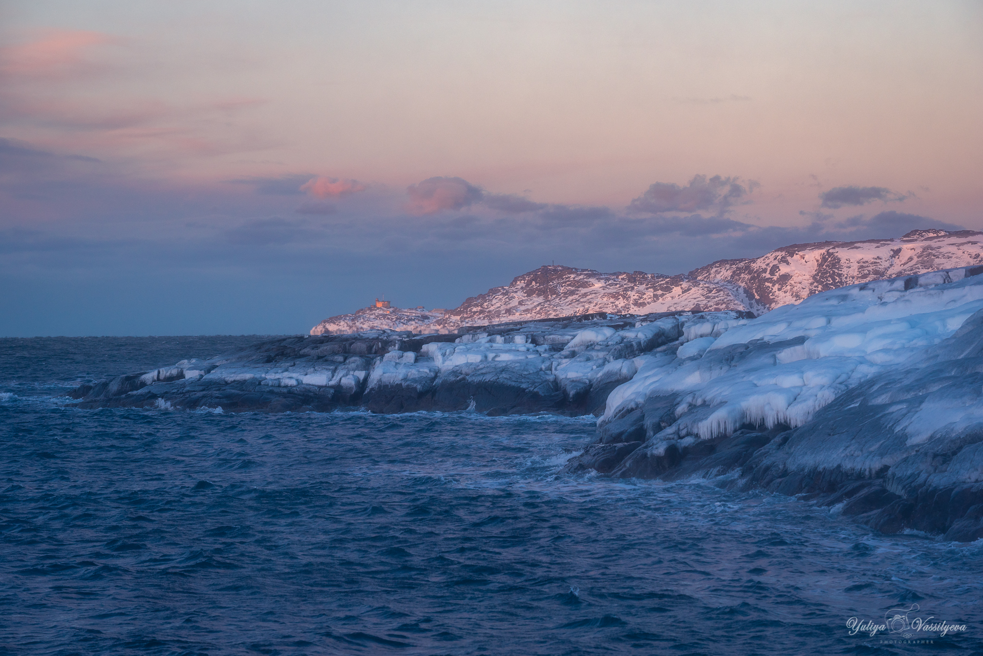 The coast of the Arctic Ocean