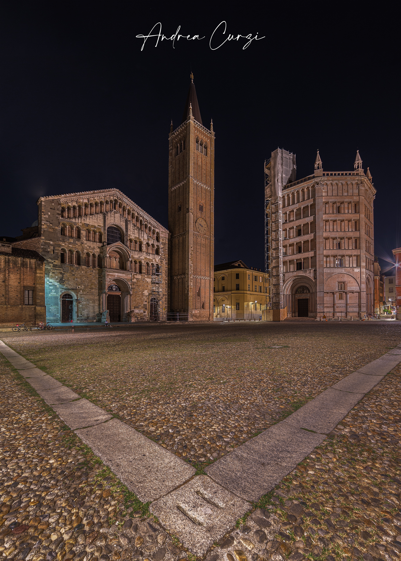 Piazza del duomo di Parma