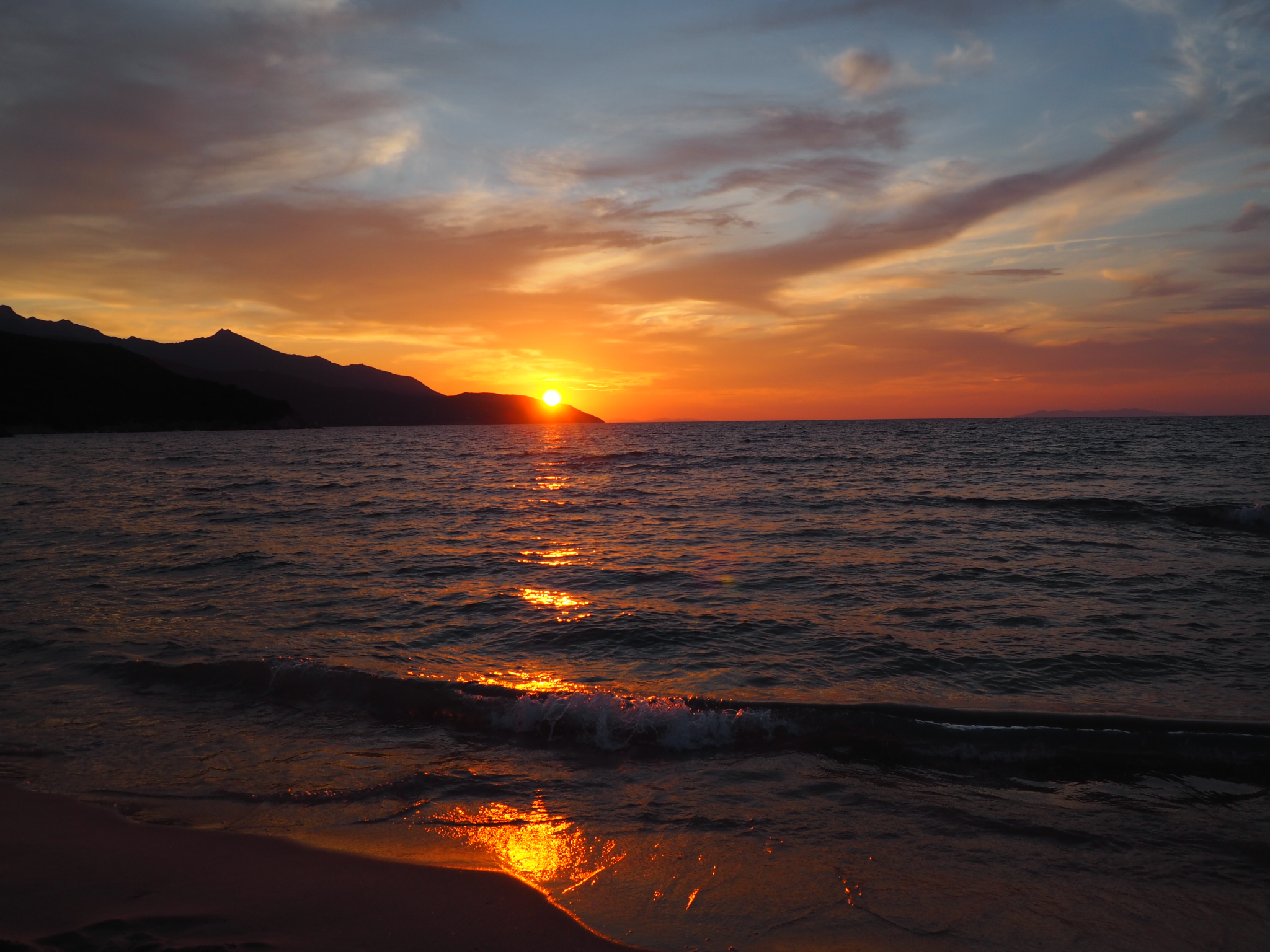 Sunset elba