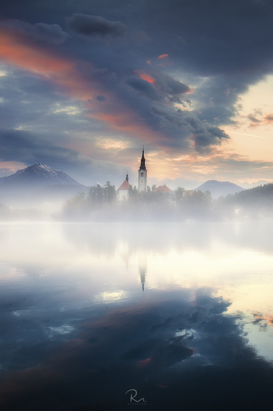 The church in the mist