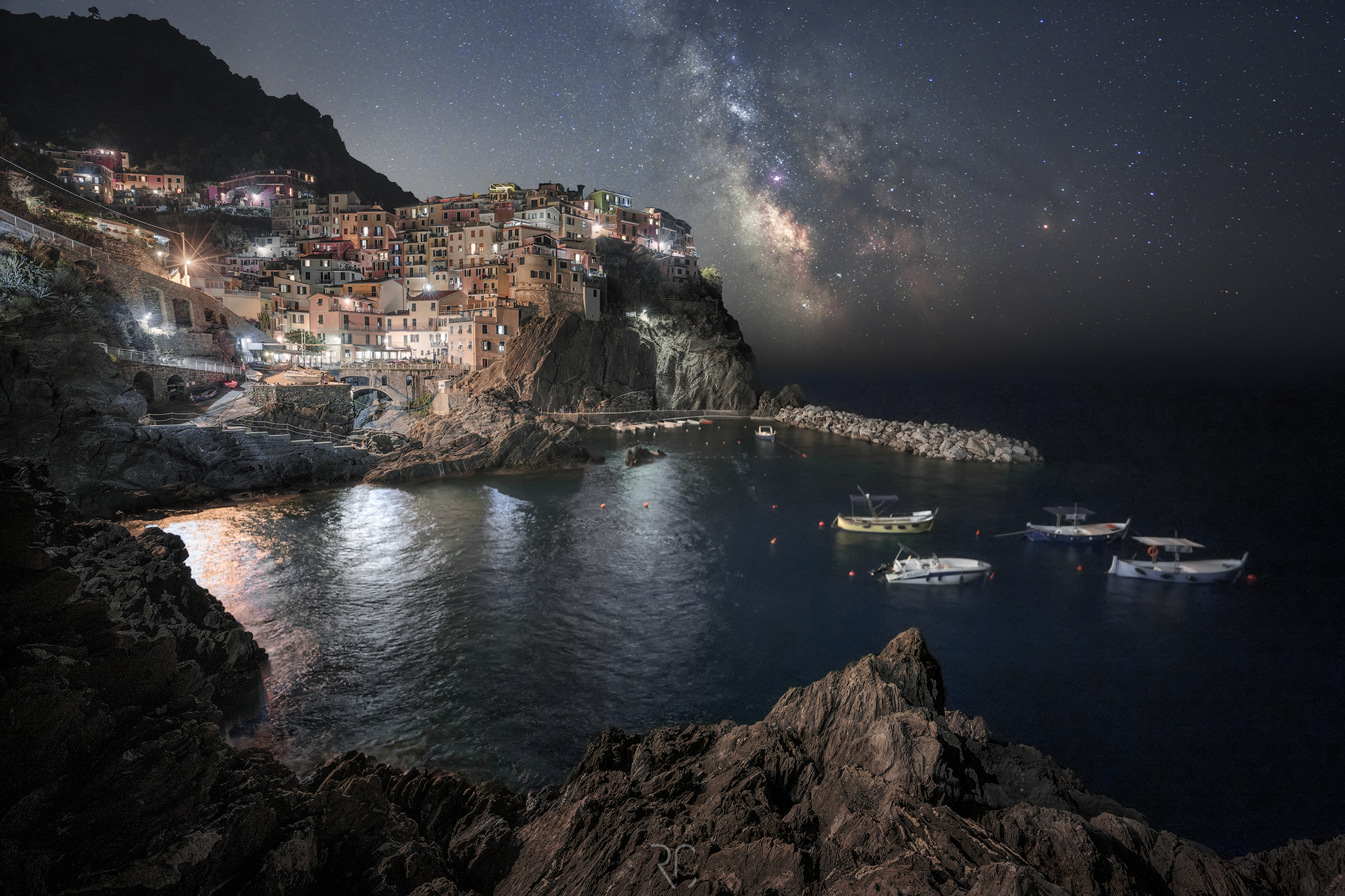 Manarola sotto le stelle