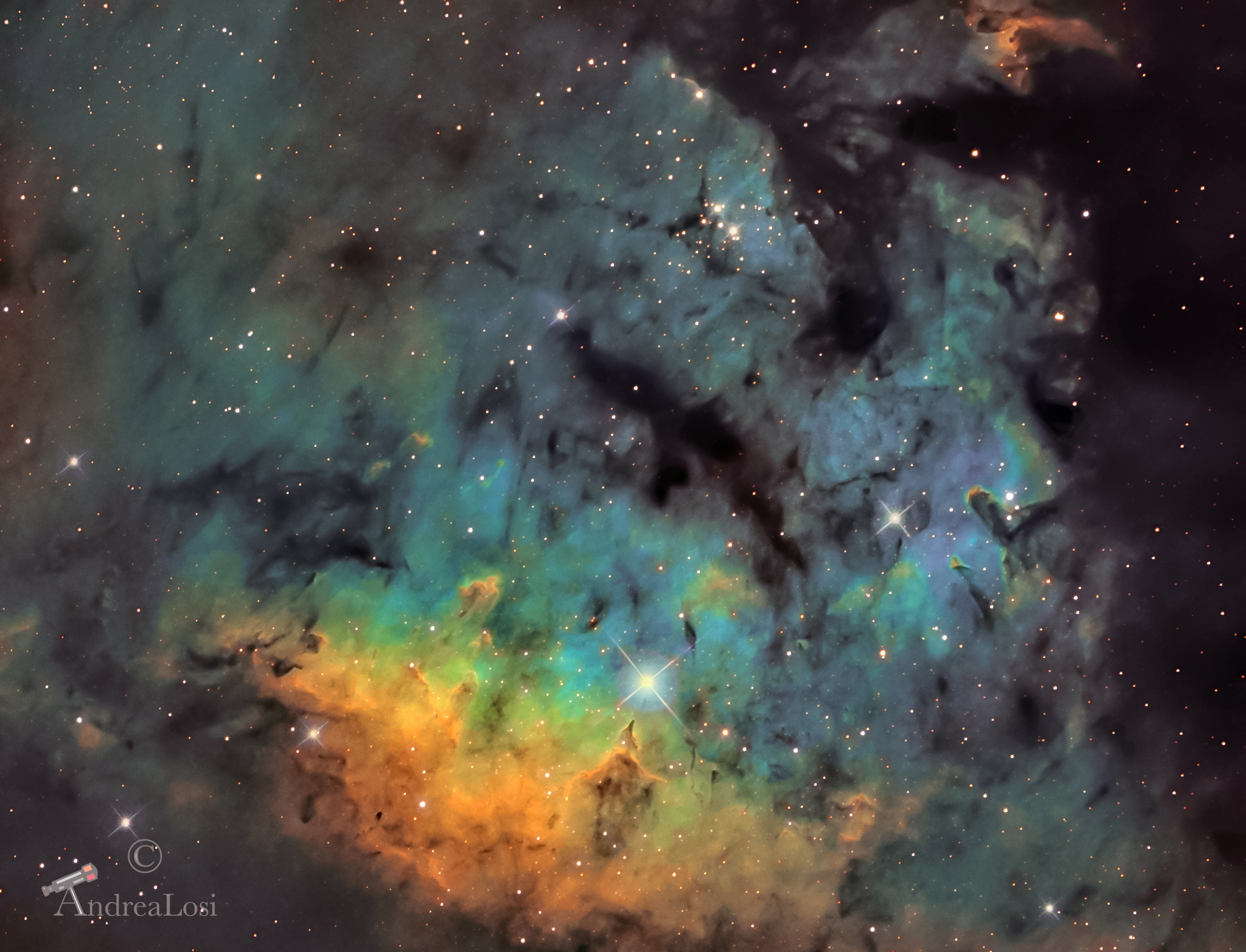 NGC 7822 ? Emission Nebula Shots of three evenings to