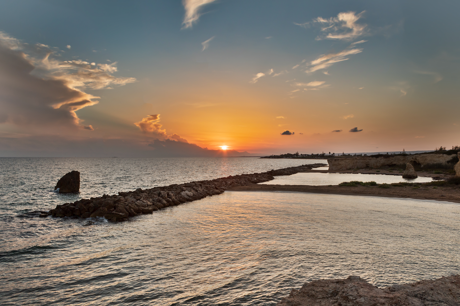 tramonto a punta ciriga