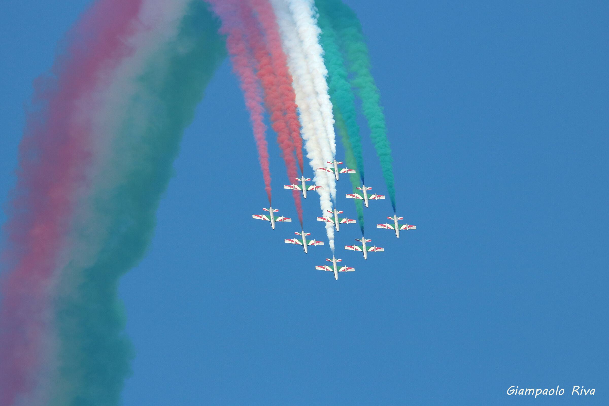 The Frecce tricolori at Monza Gp F1