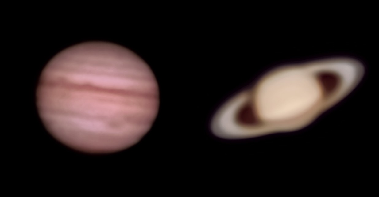 Giove e Saturno Nikon p1000