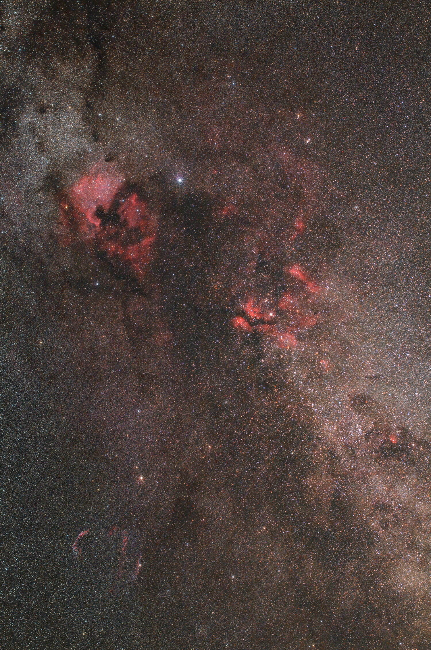 Swan nebulae