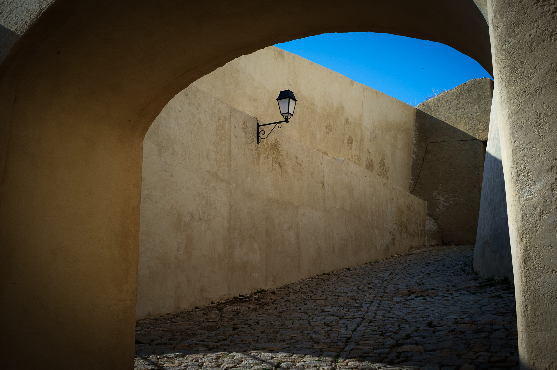Nella fortezza di Calvi