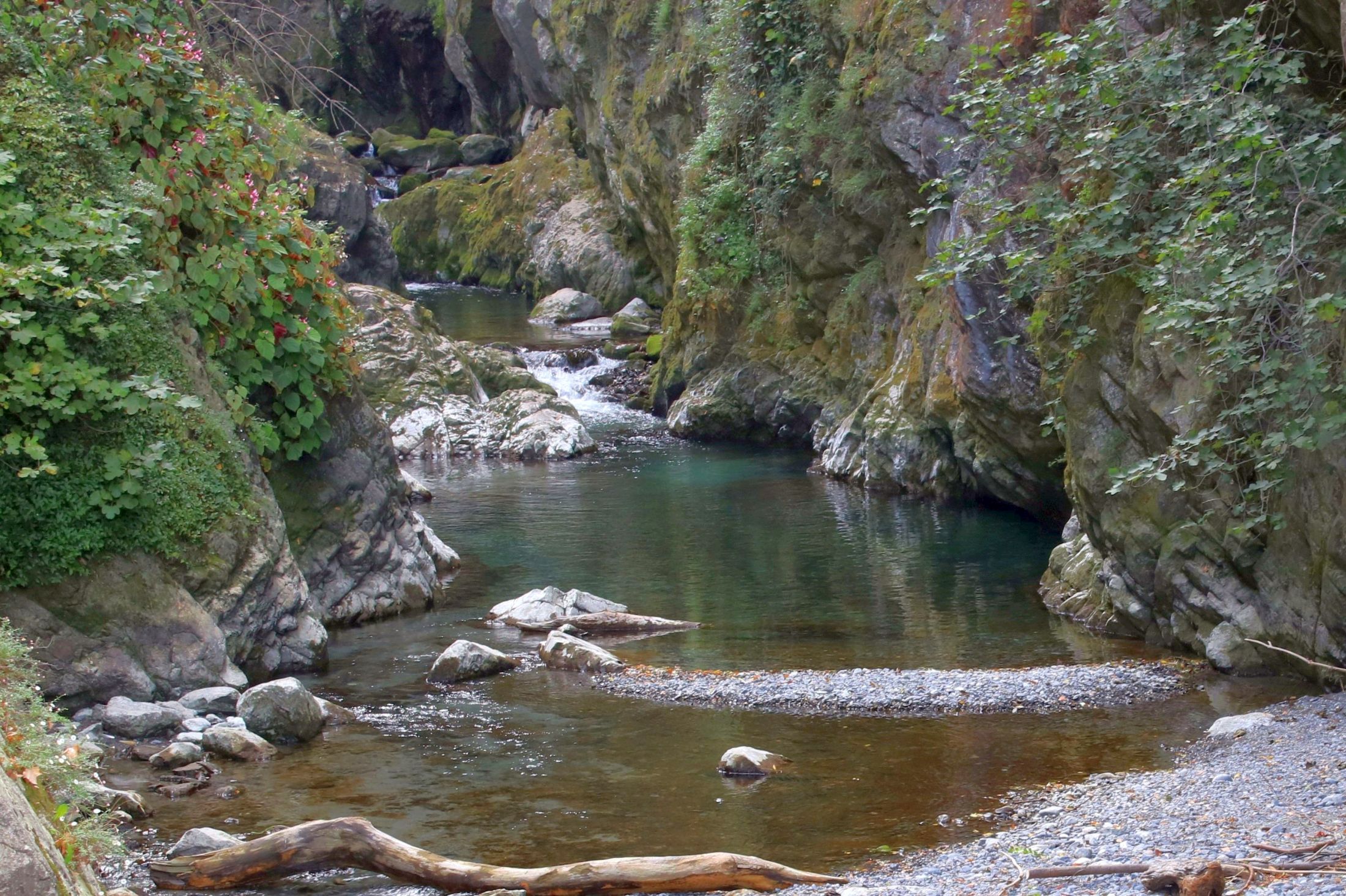 Verso il lago