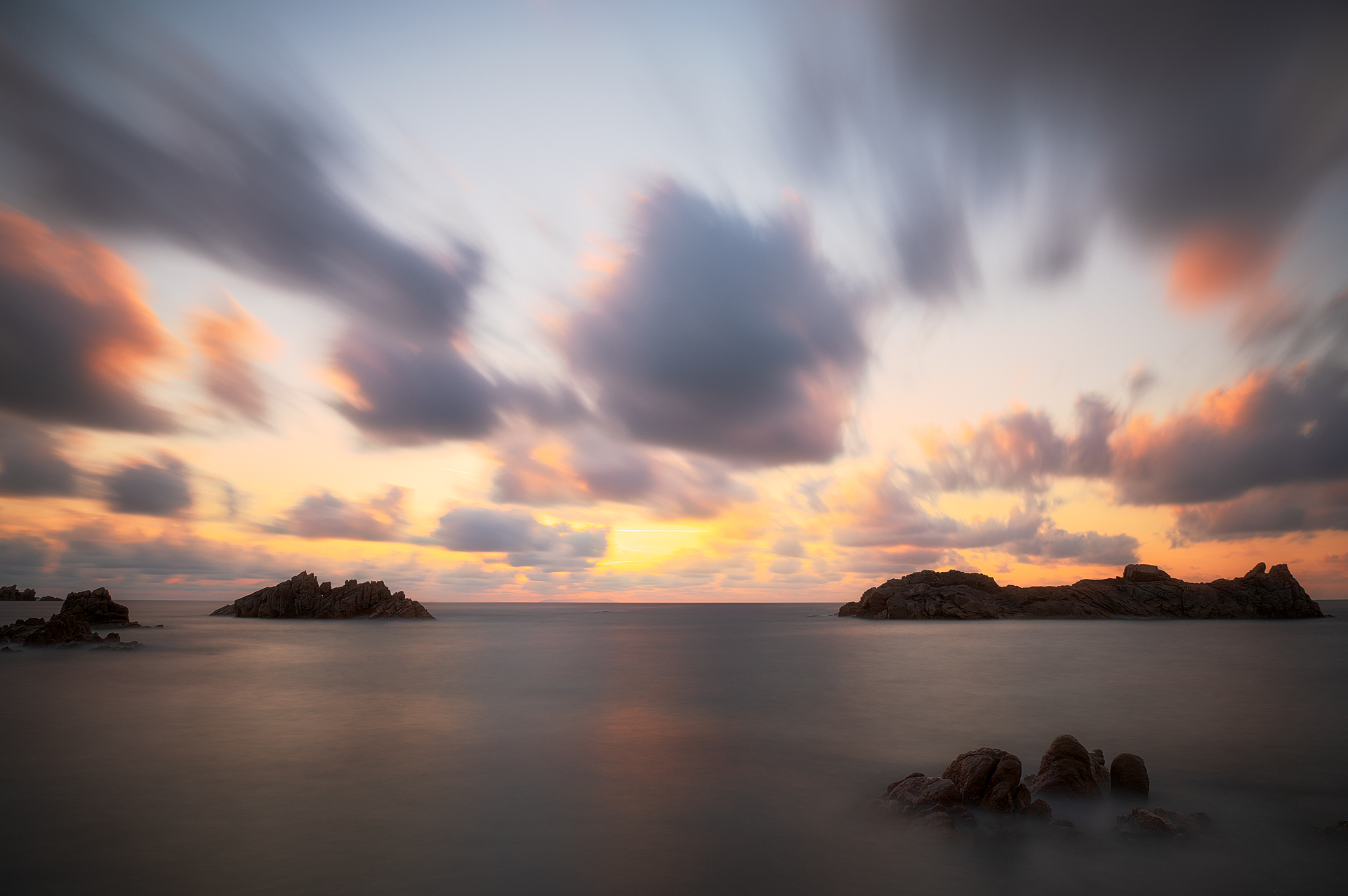 Tramonto da Cala Li Cossi