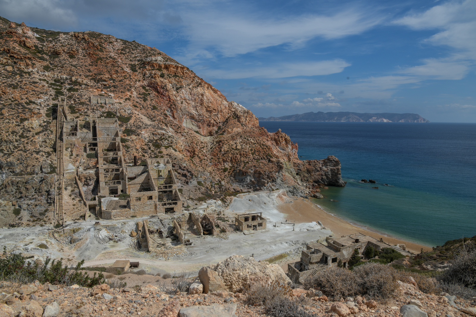 Thiorichia (Milos), sulphur mine