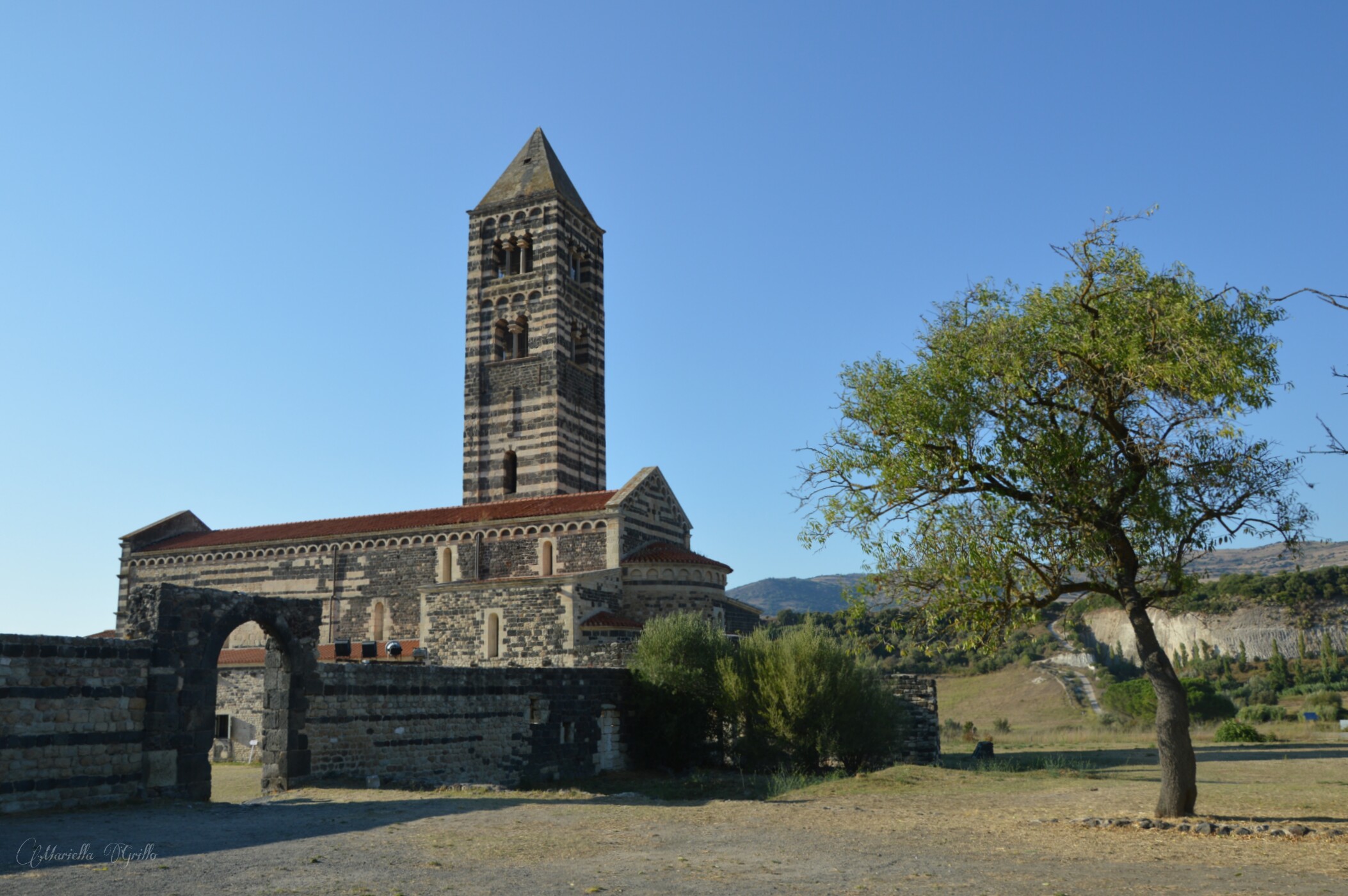 Sardegna.Chiesa della SS.Trinità di Saccargia.