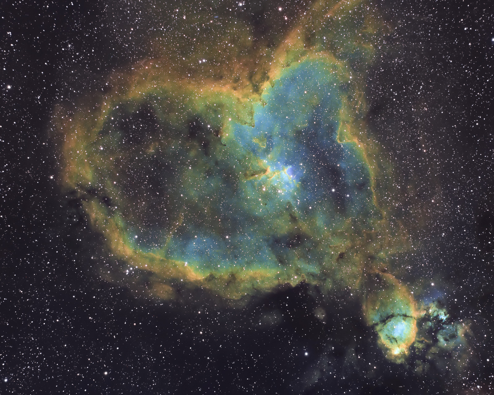 Nebulosa Cuore in SHO
