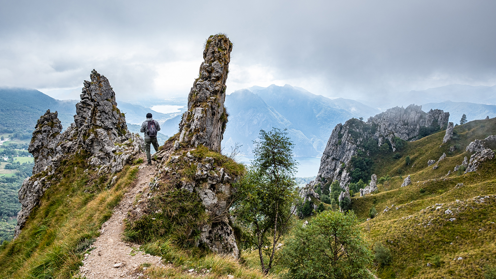 Grignetta - Sentiero delle Foppe.