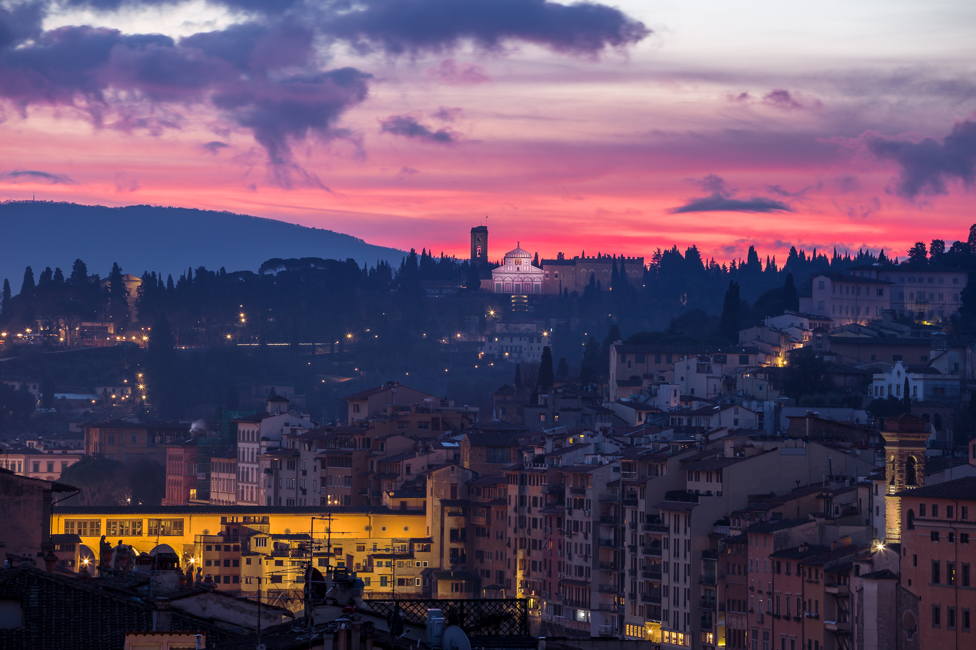 Florence sunrise