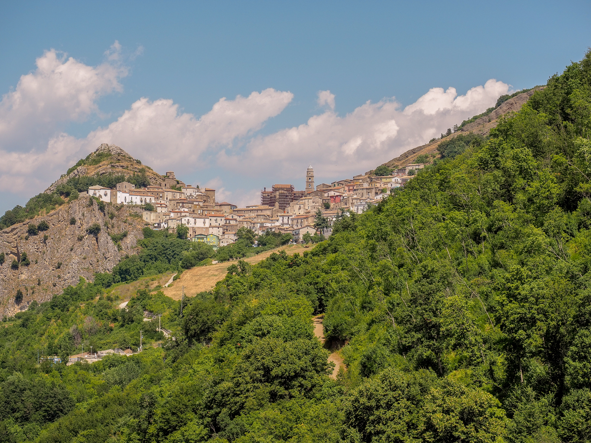 Glimpse of San Fele...