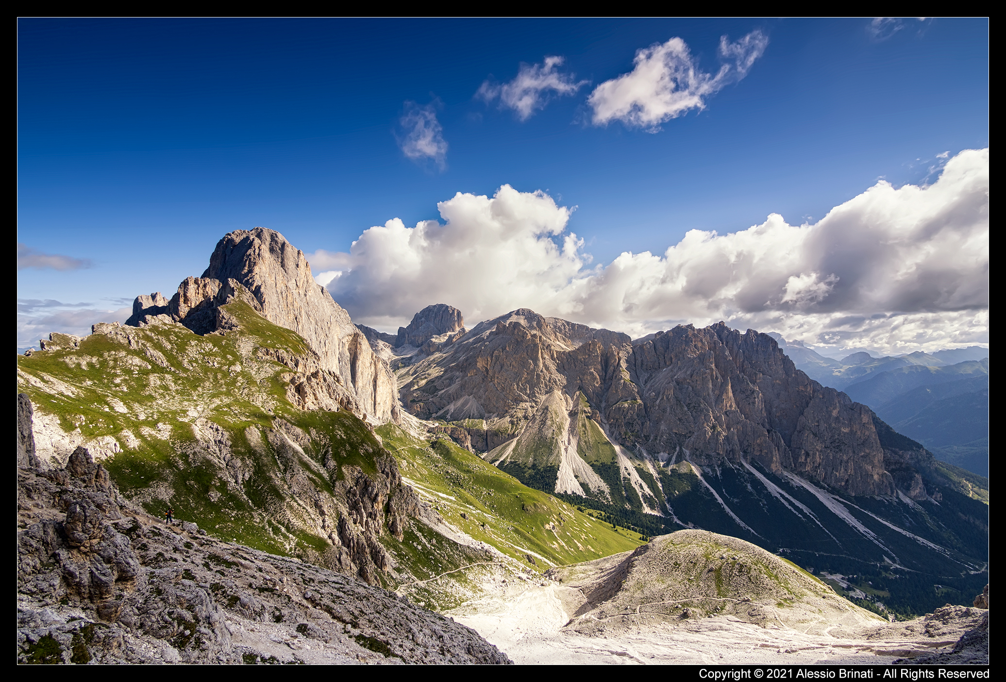 In the heart of the catinaccio