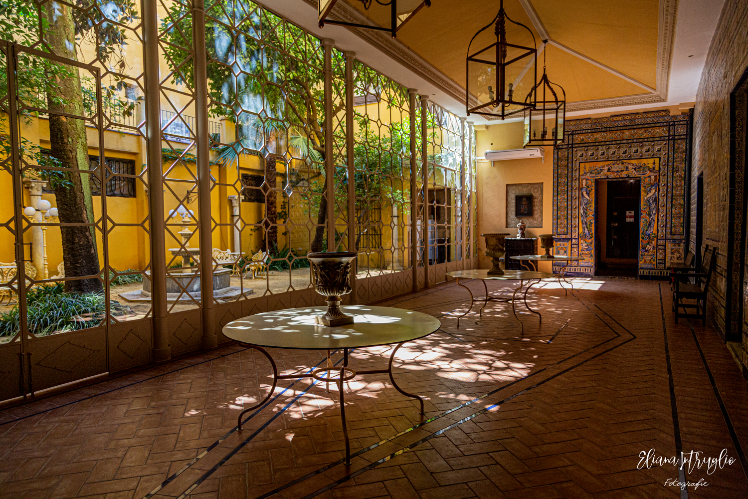 Lights and shadows at the palace