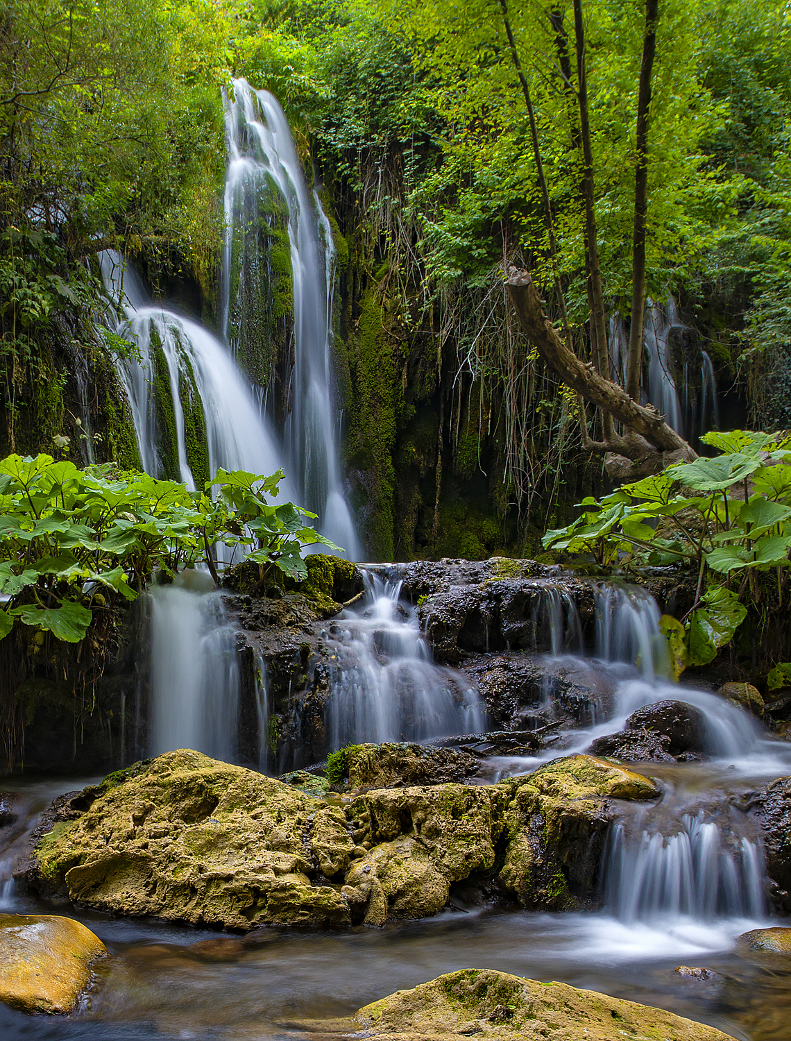 Waterfalls of the Volturno River