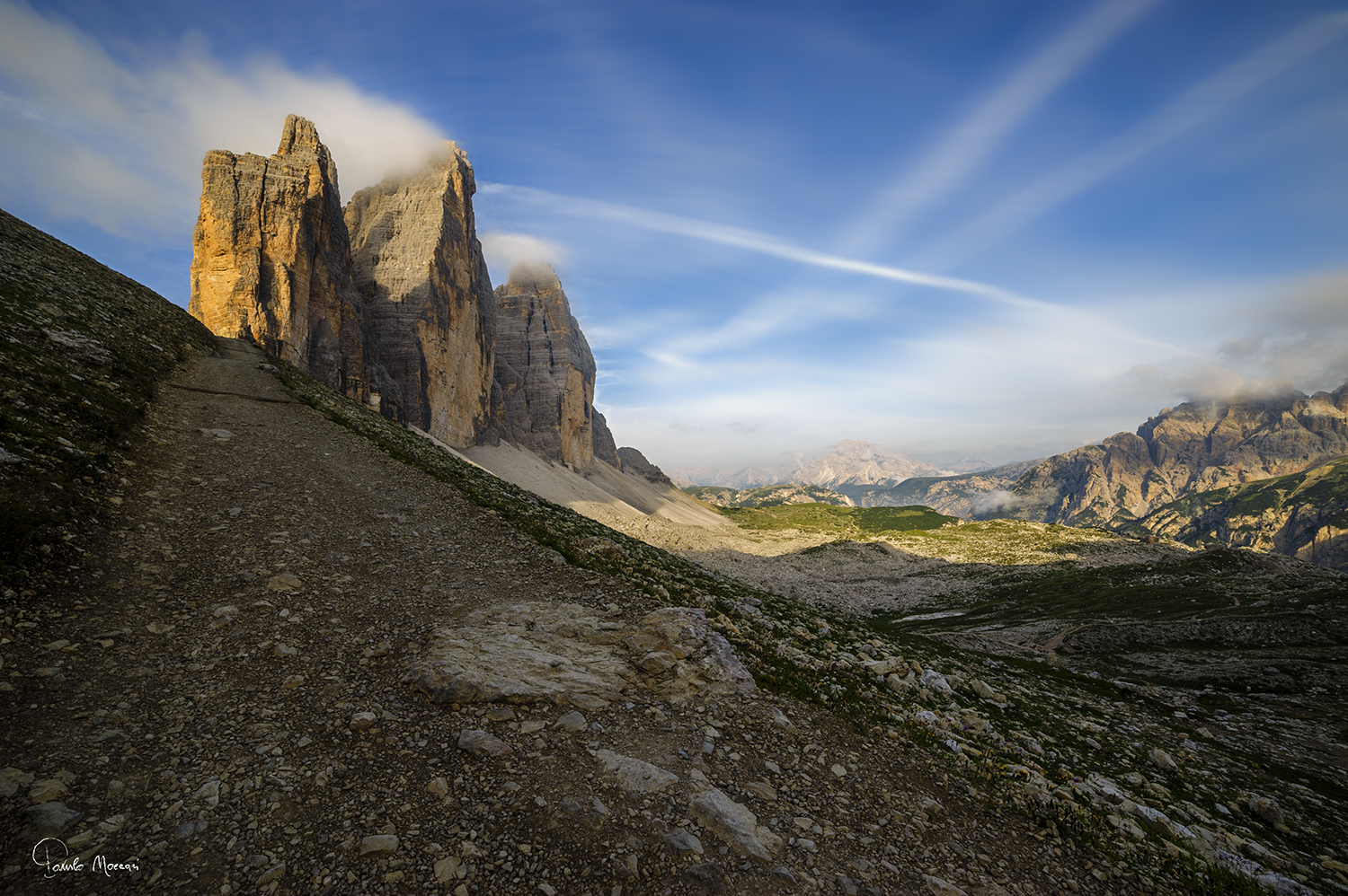Un punto di vista delle tre cime