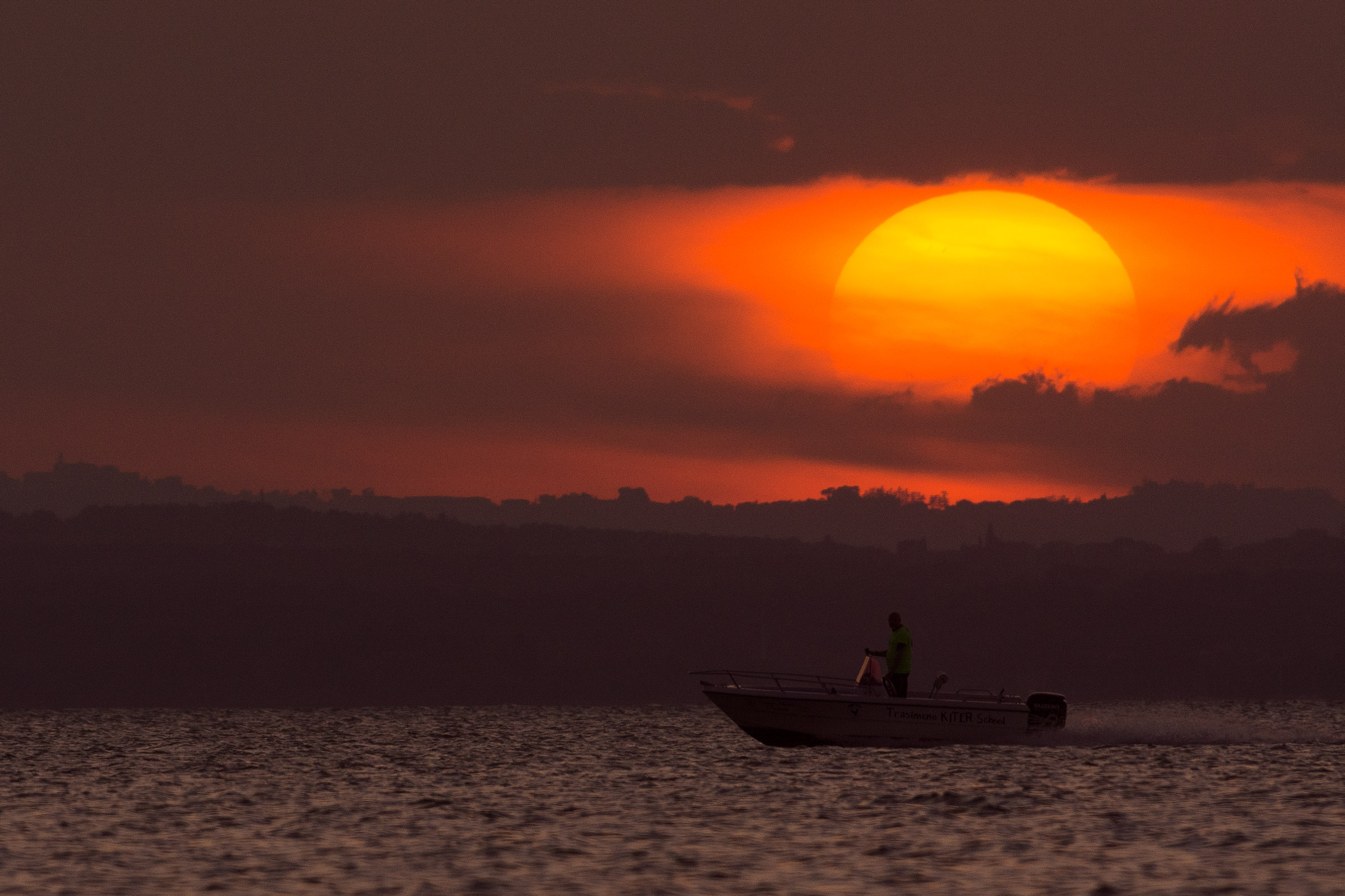 The last sunset of September