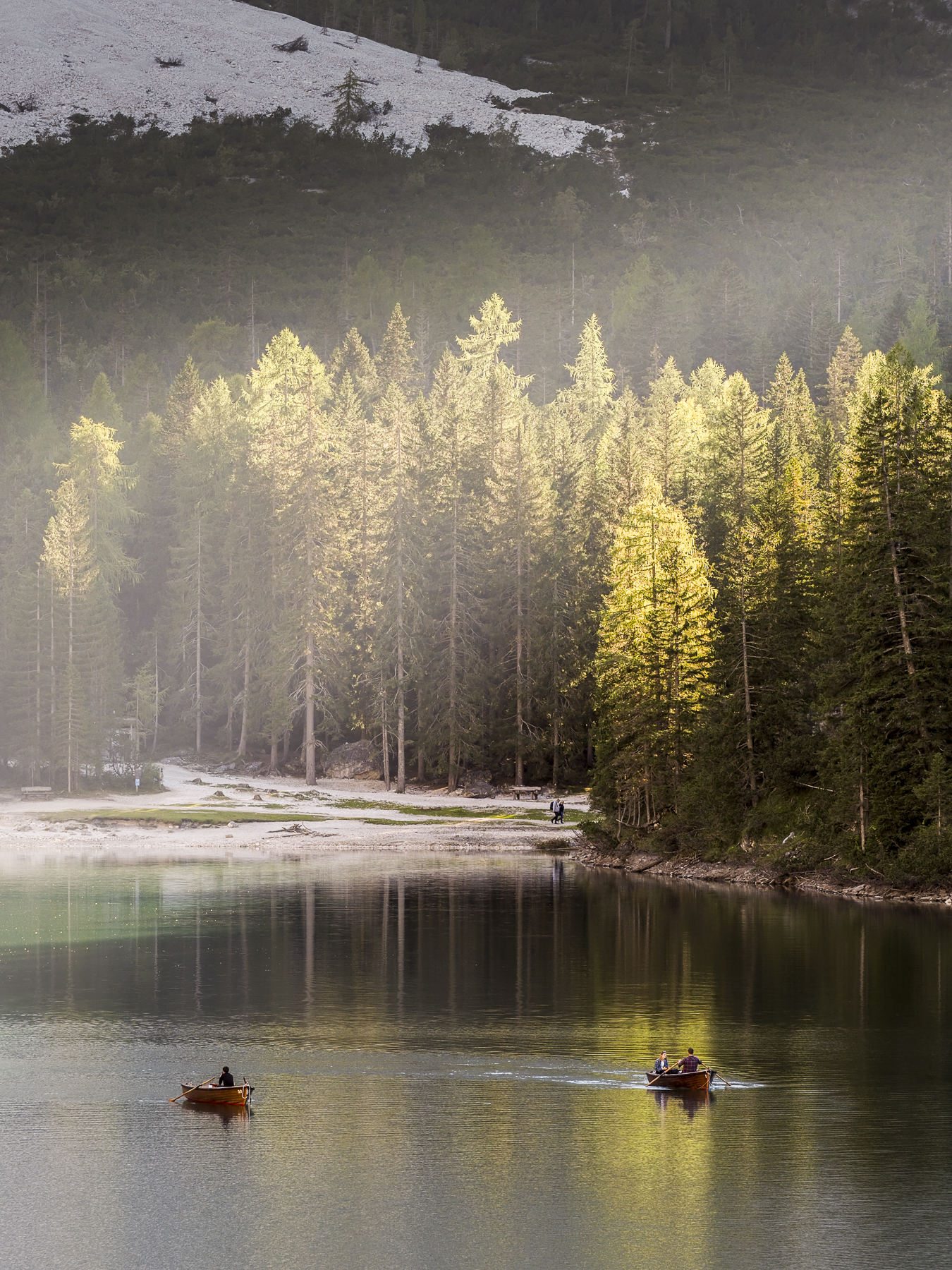 The last light of day