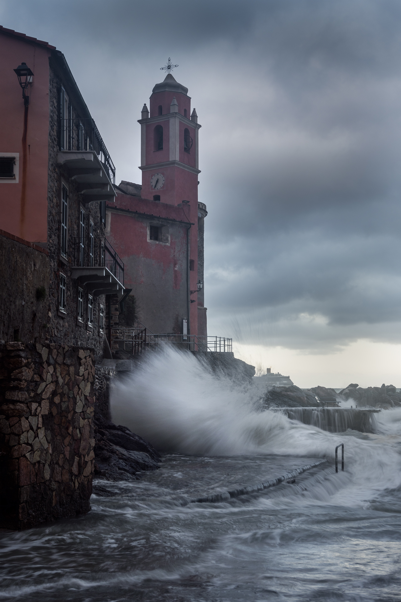 Mareggiata a Tellaro