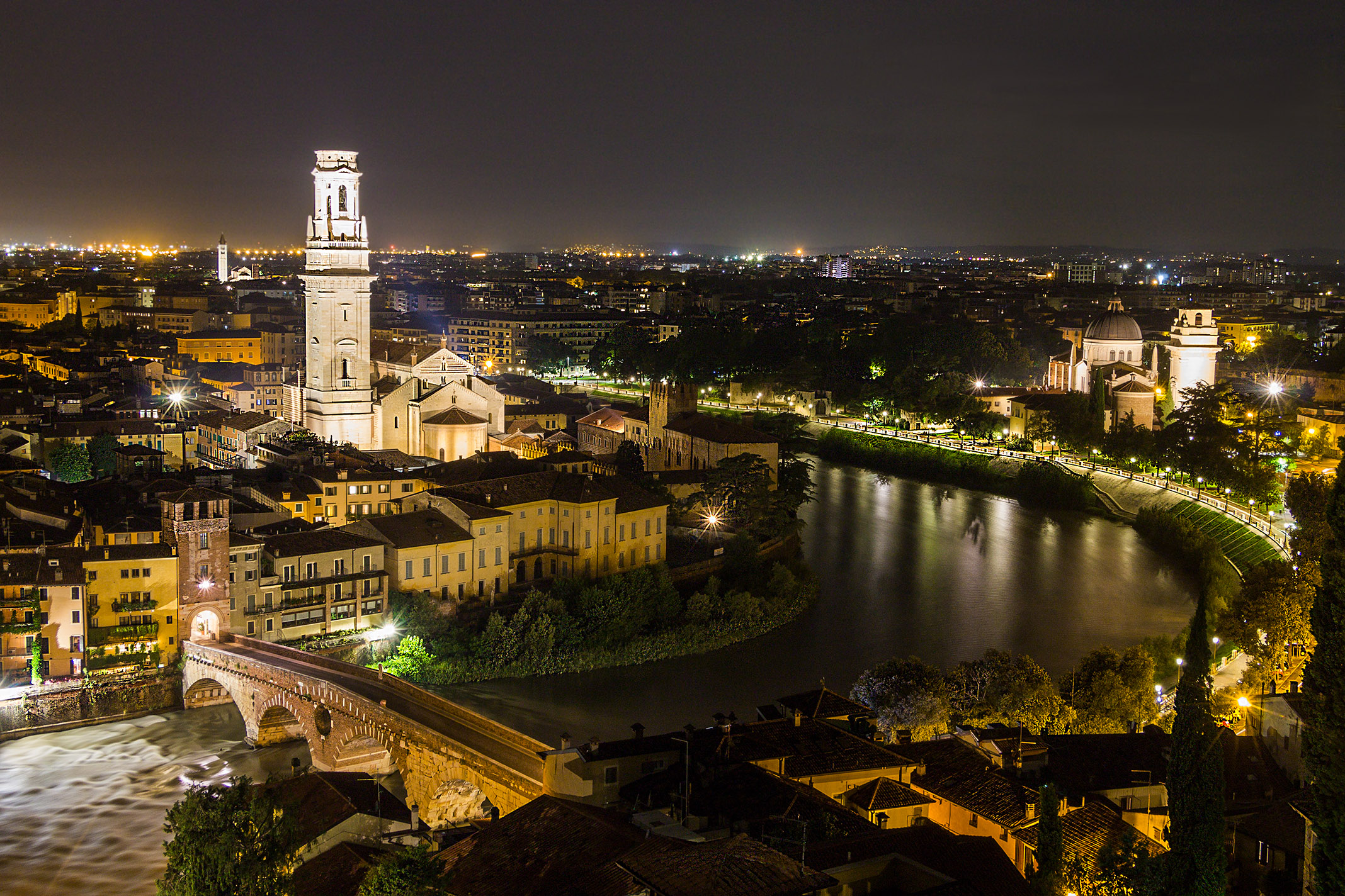 Verona di notte