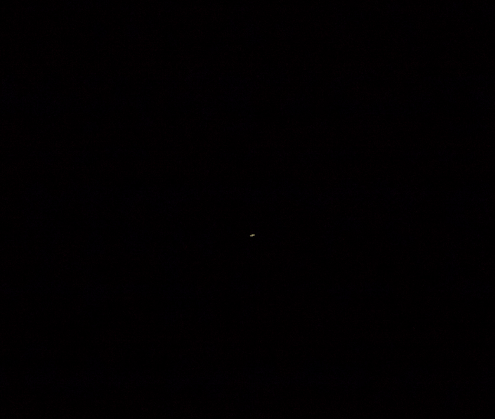 Saturn and its magnificent remoteness.