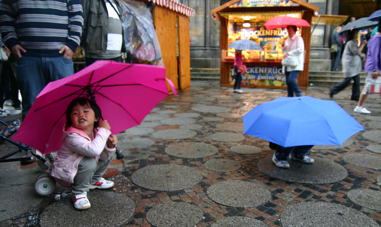 la pioggia non ci spaventa