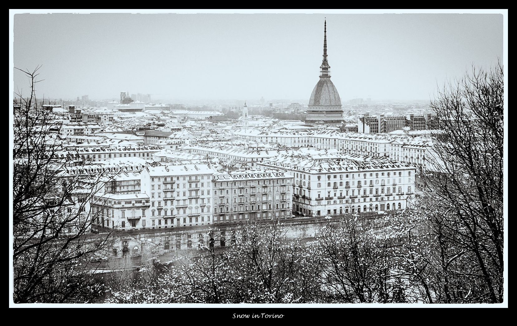 Snow in Torino
