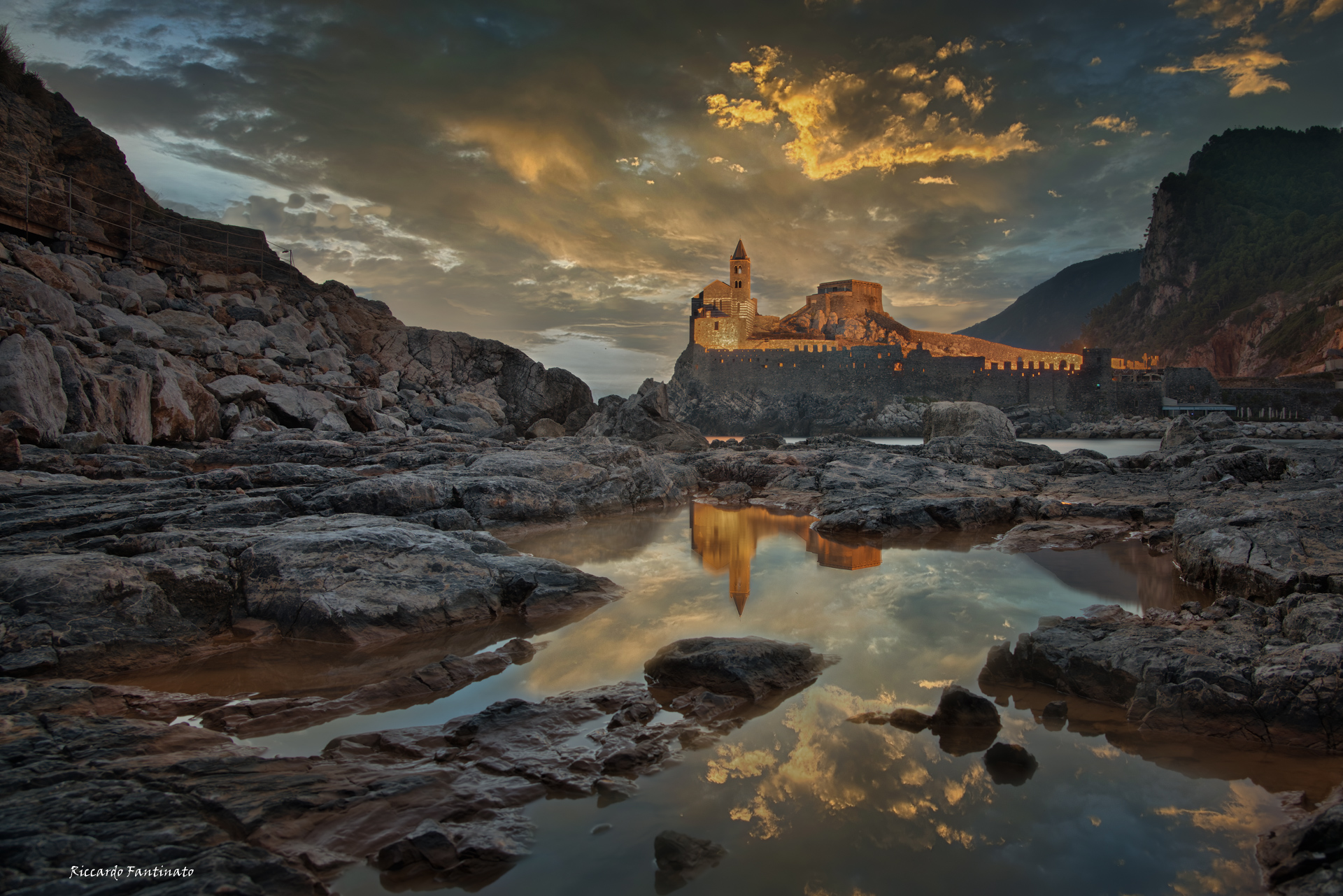 reflection of St. Peter, Portovenere .. without me