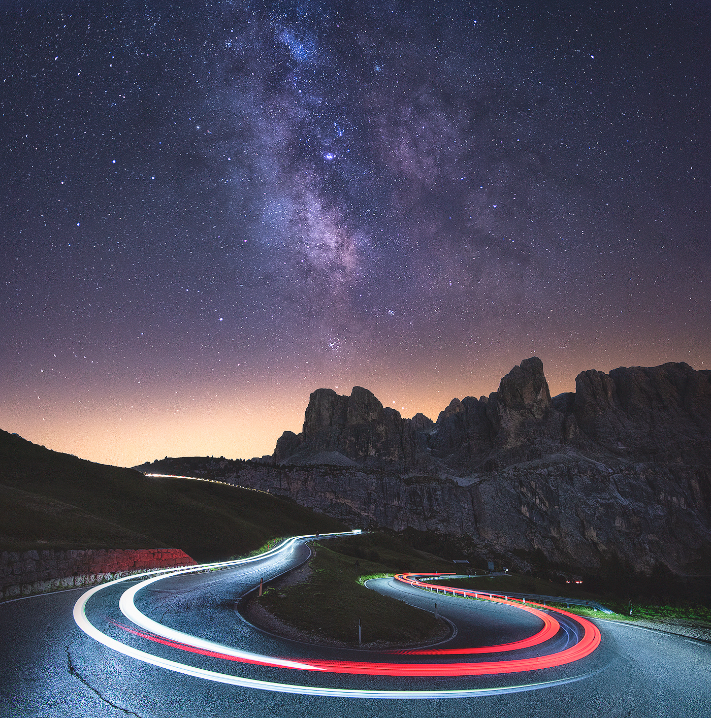 Everything revolves around the light