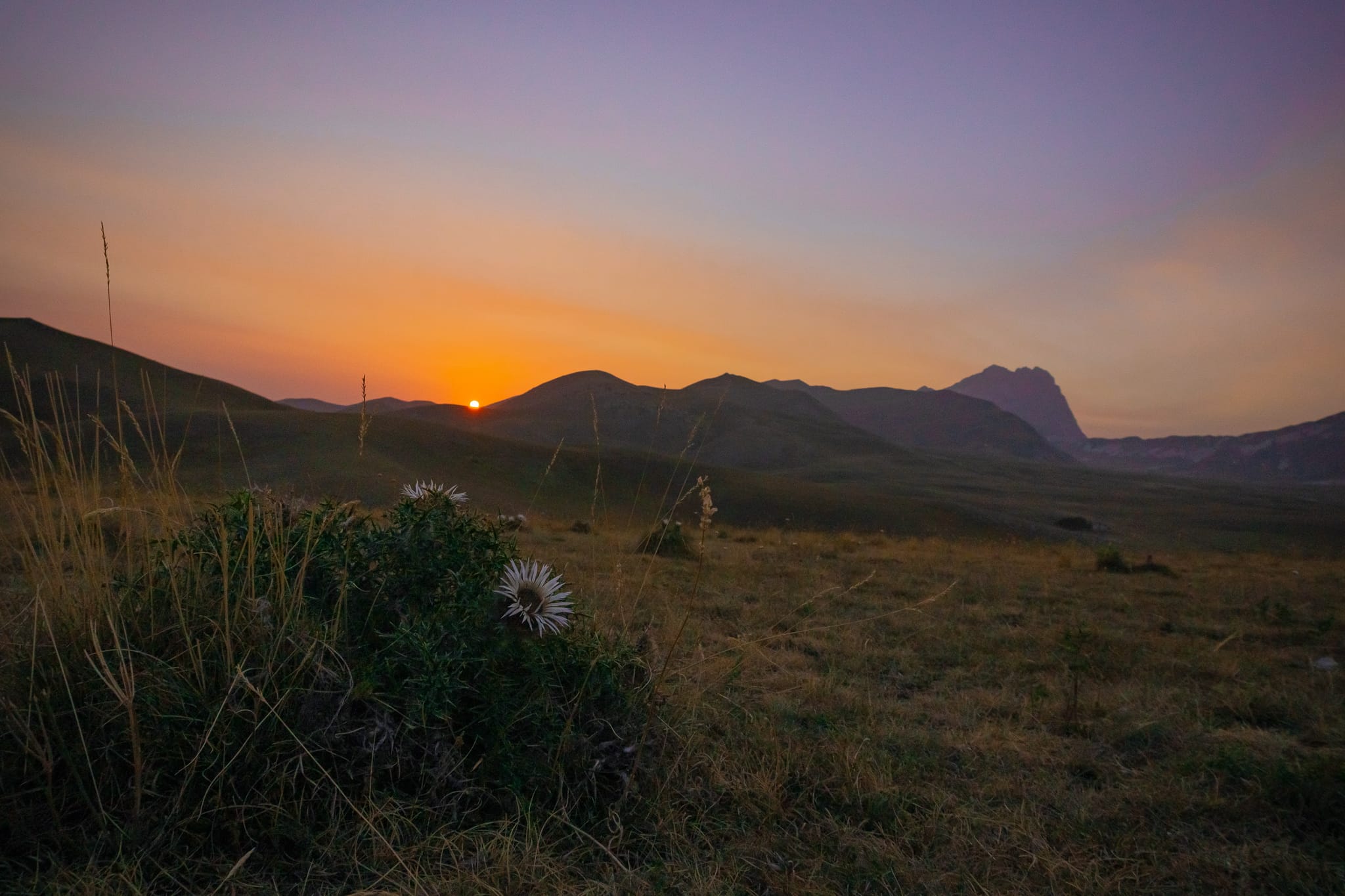 Campo imperatore - Tramonto -