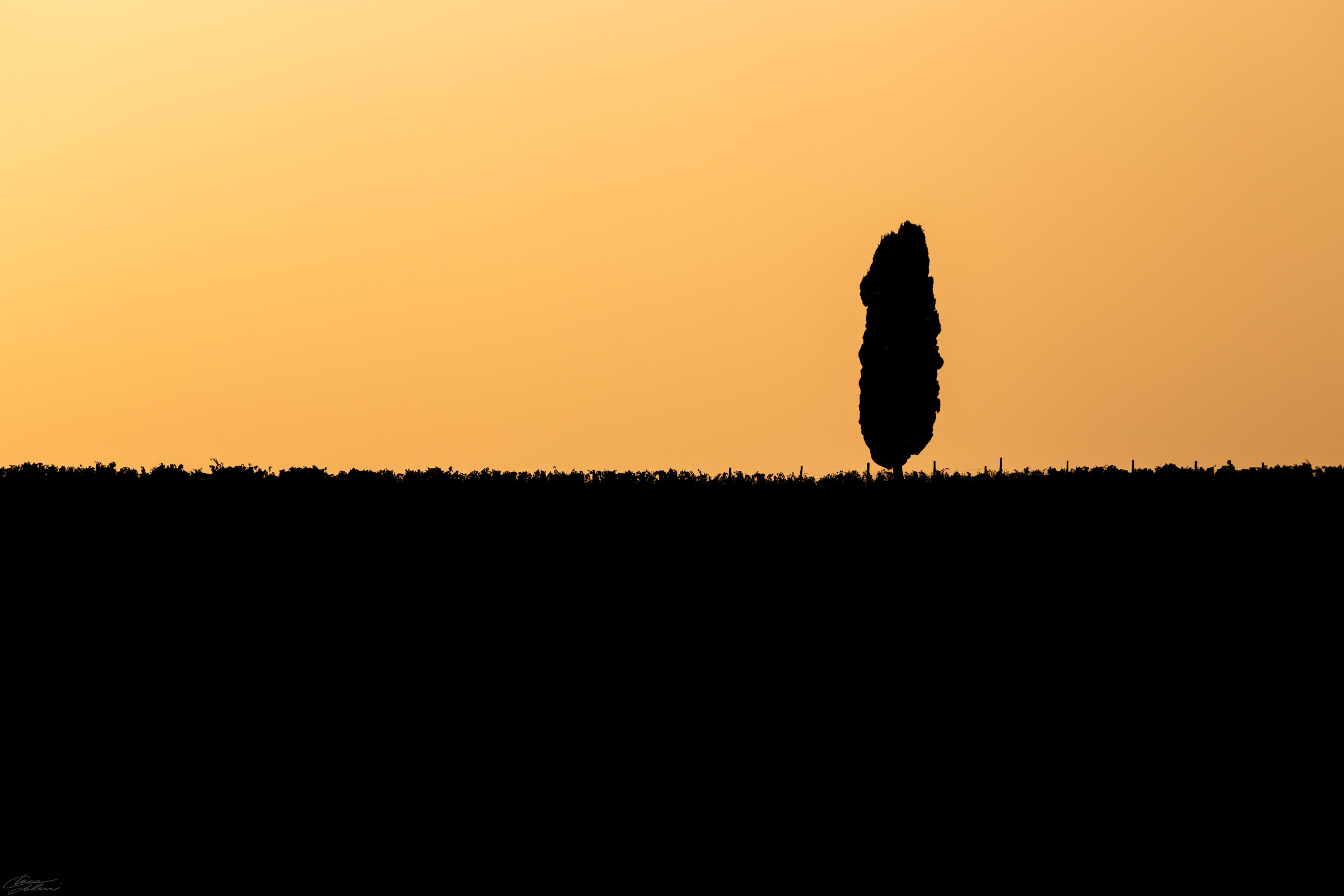 La semplicità di un tramonto