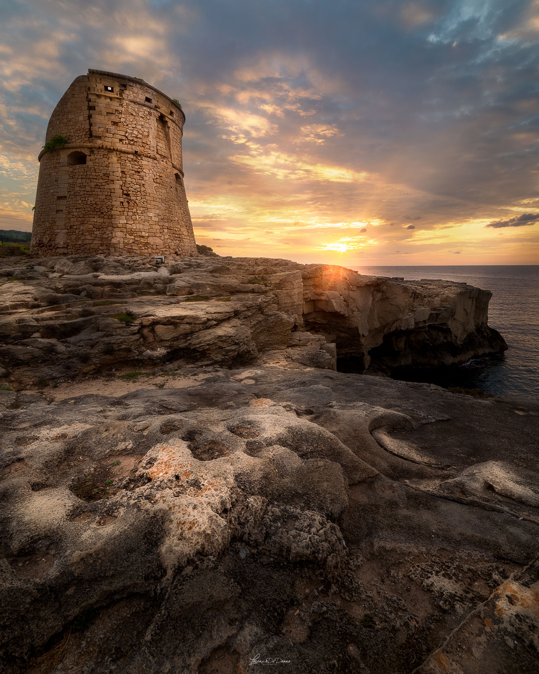 The tower...