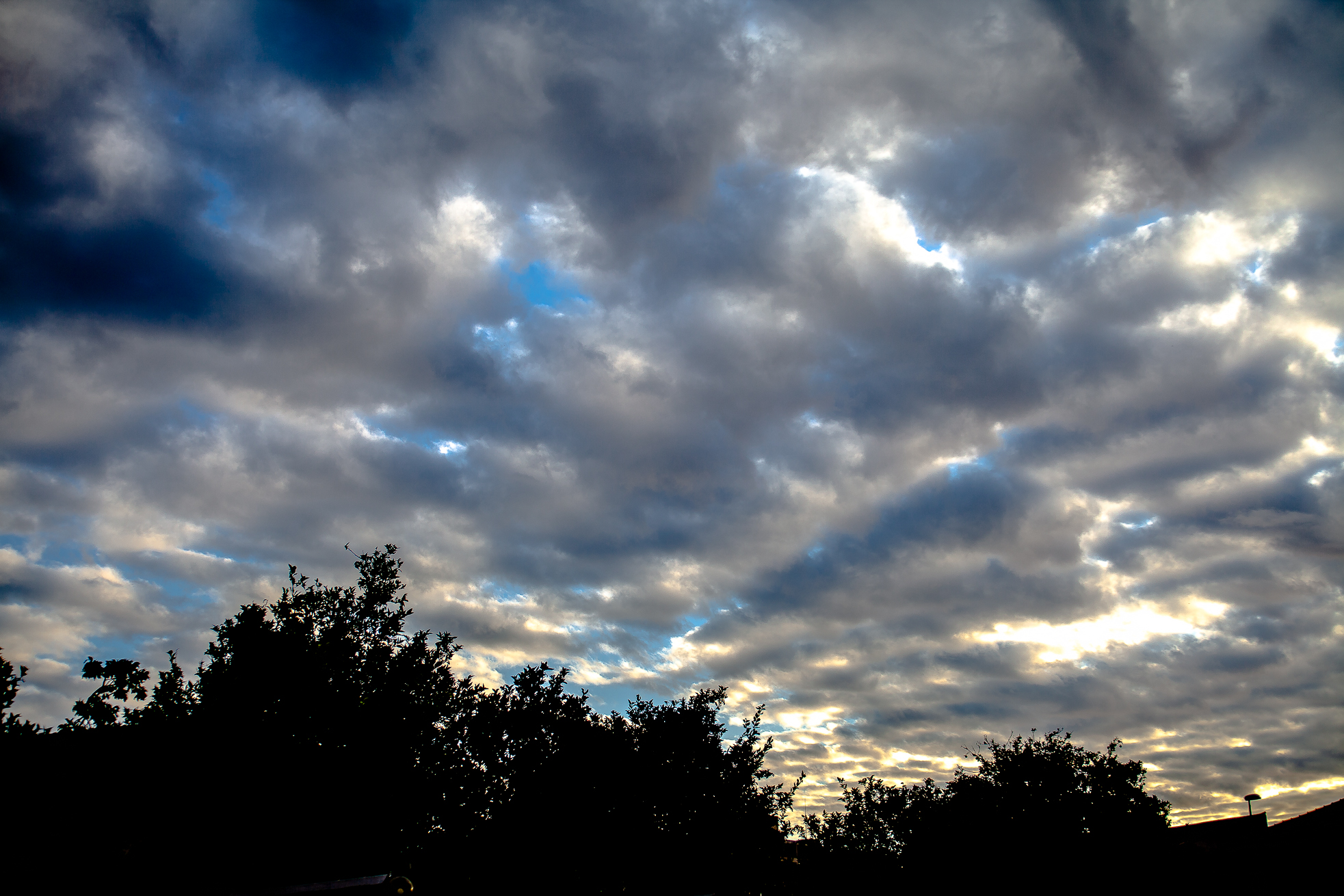 Twilight from the window