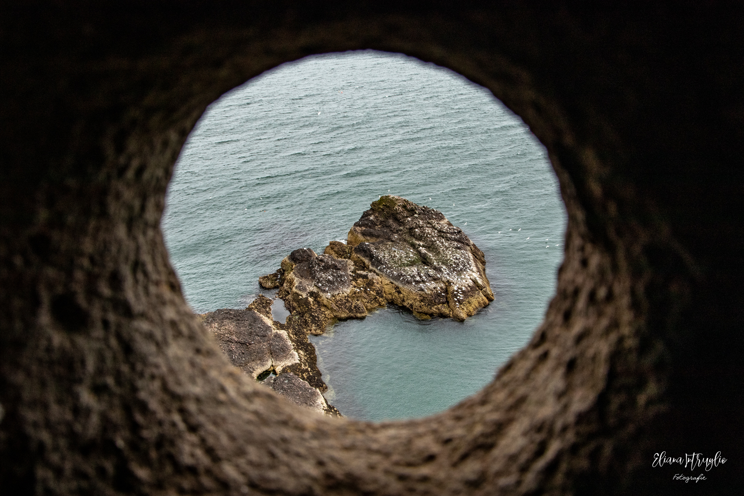 Circular vision from Dunnottar