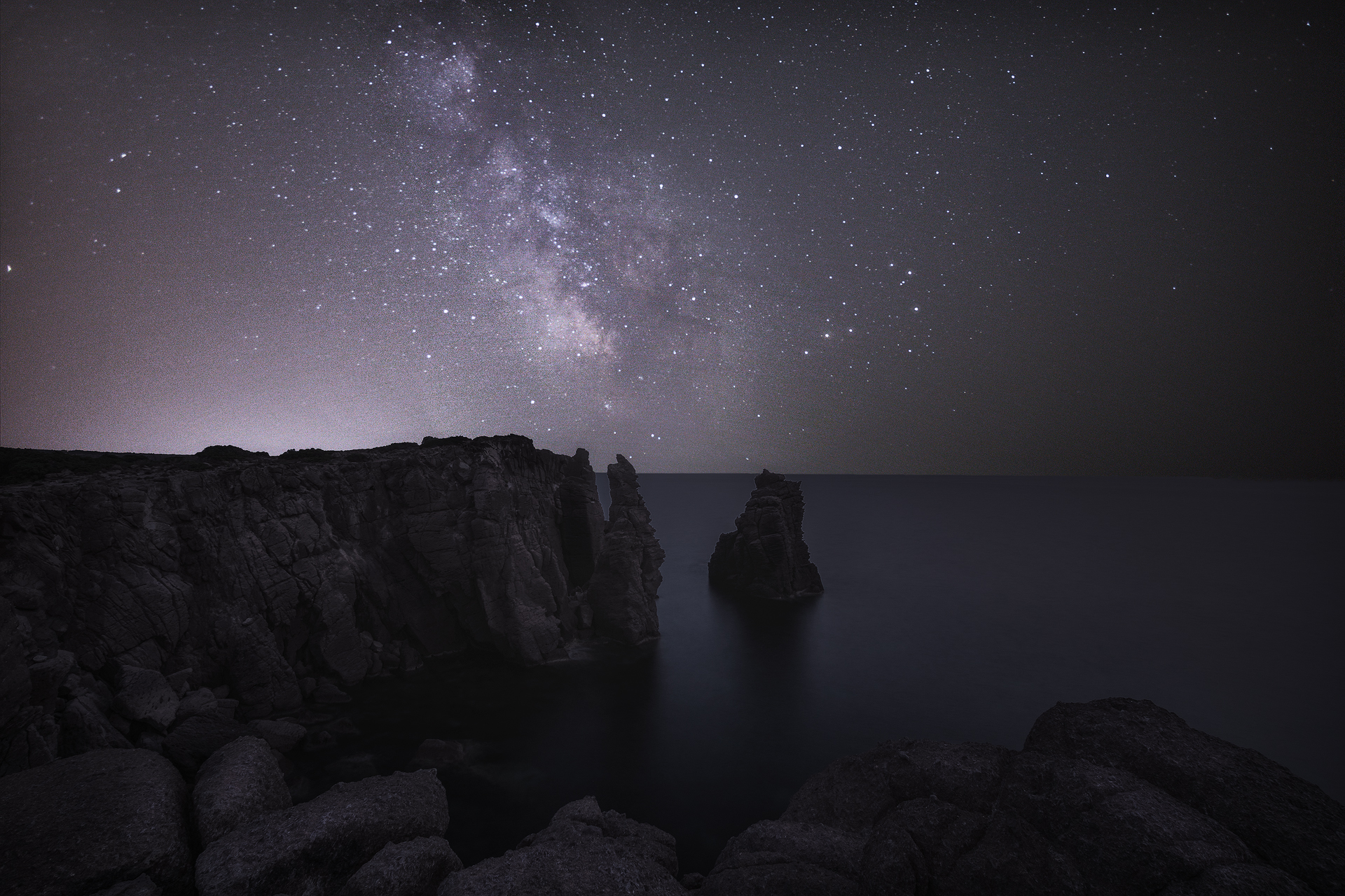 "Via Lattea sul Nido dei Passeri"