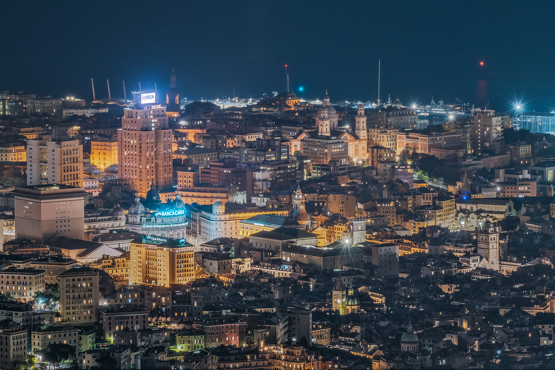 Genoa from above